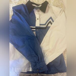 Cumberland Outfitters “For Her” Denim Western Shirt (M)